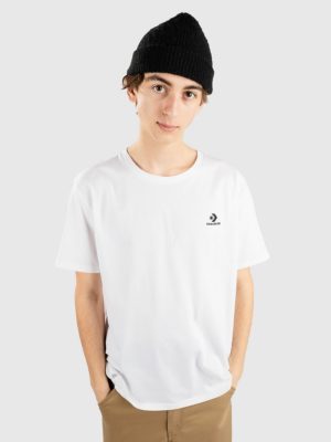 Converse Embroidered Star Chevron T-Shirt white kaufen