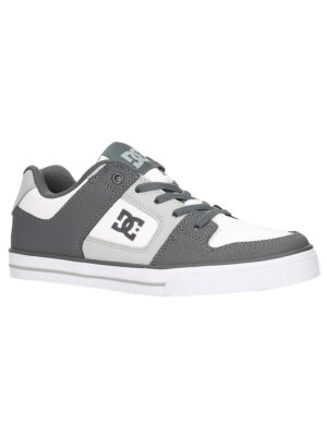 DC Pure Elastic Skate Shoes white / grey kaufen